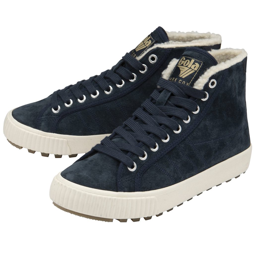 Gola Classics Nordic High Plimsolls Shoes Donkerblauw Nederland | 450-WVTDFA