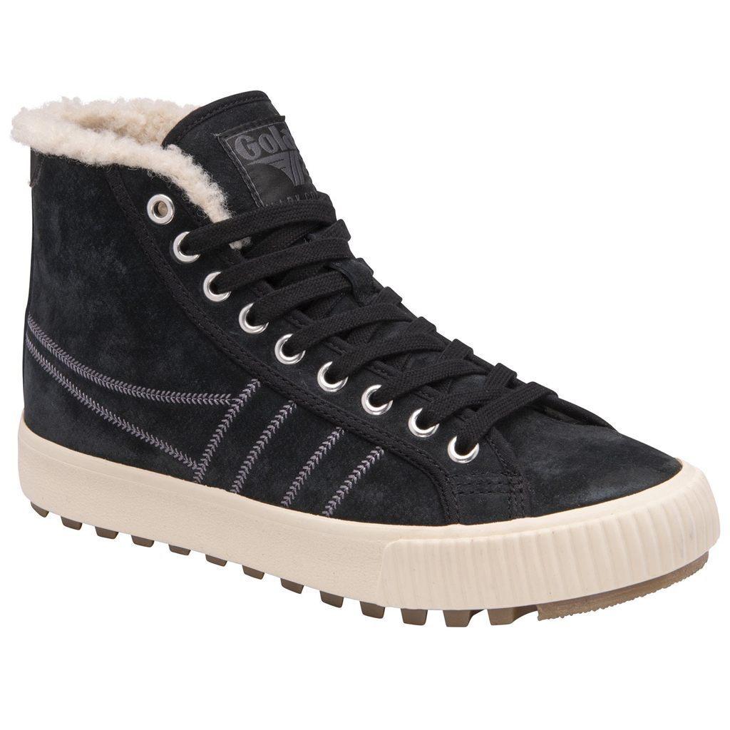 Gola Classics Nordic High Plimsolls Shoes Zwart Nederland | 245-GEIVSX