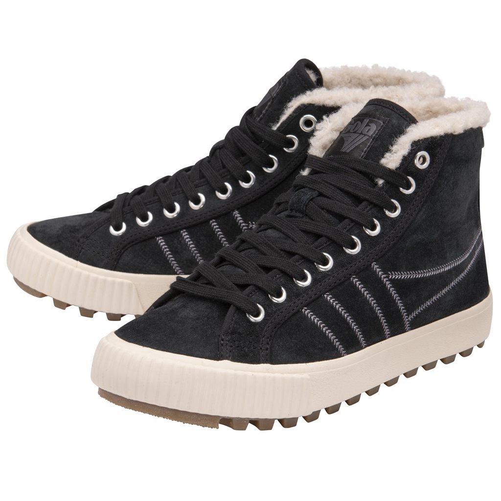 Gola Classics Nordic High Plimsolls Shoes Zwart Nederland | 245-GEIVSX