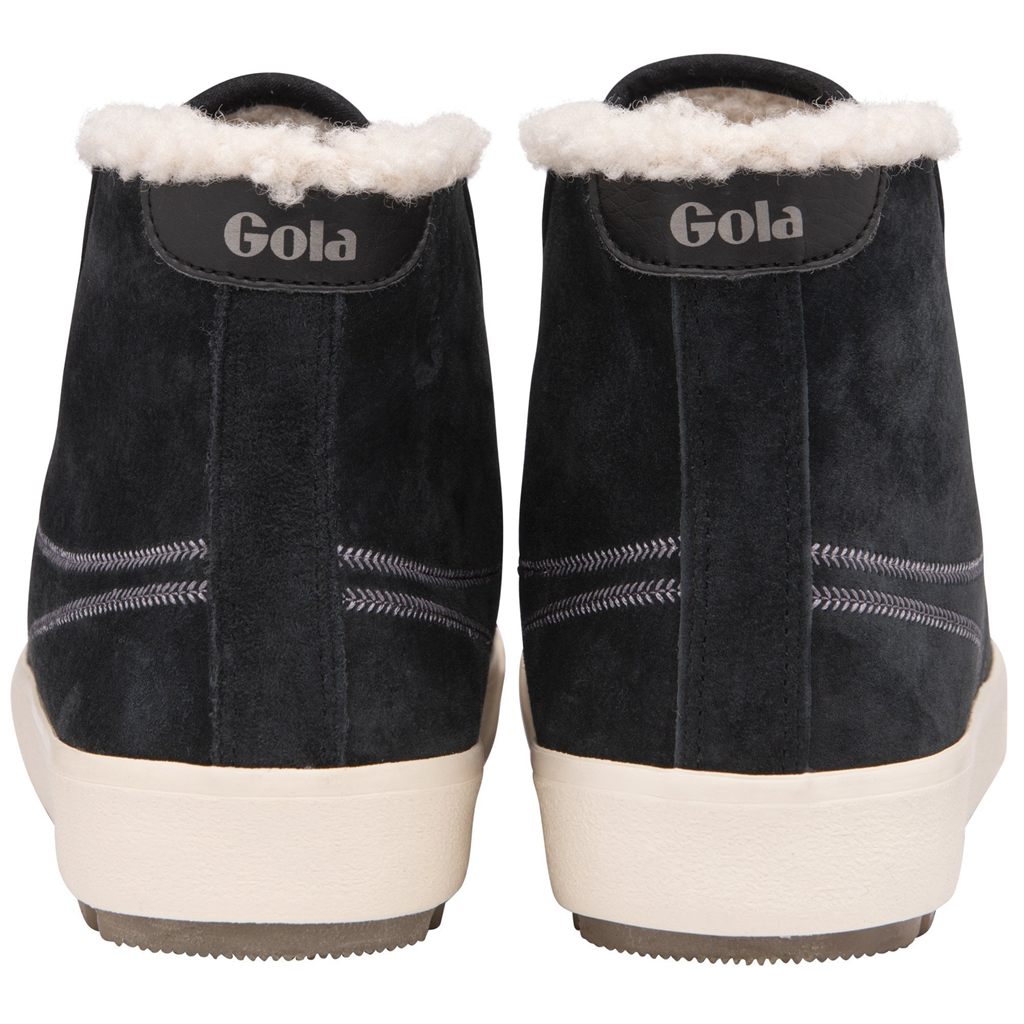 Gola Classics Nordic High Plimsolls Shoes Zwart Nederland | 245-GEIVSX