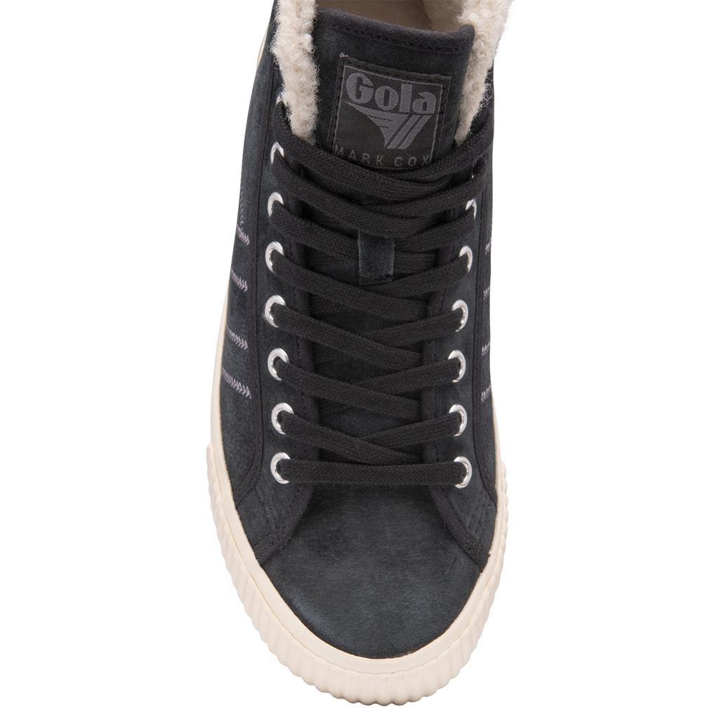 Gola Classics Nordic High Plimsolls Shoes Zwart Nederland | 245-GEIVSX