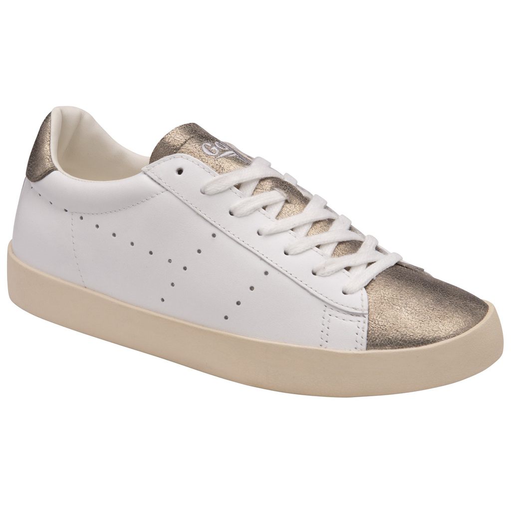 Gola Classics Nova Metallic Sneakers Wit Goud Nederland | 286-ILDXSH