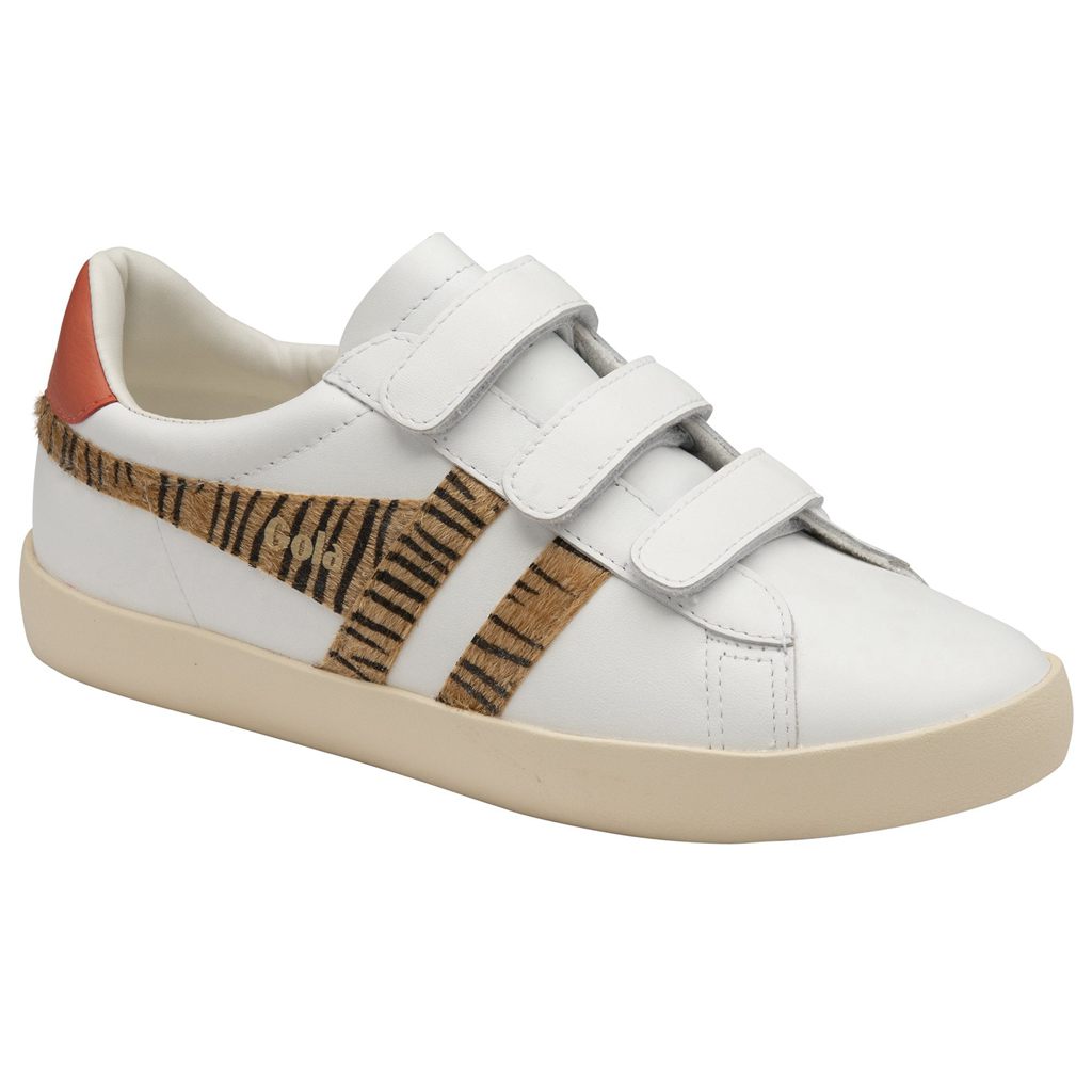 Gola Classics Nova Strap Safari Sneakers Wit Koraal Nederland | 362-TLWFEX