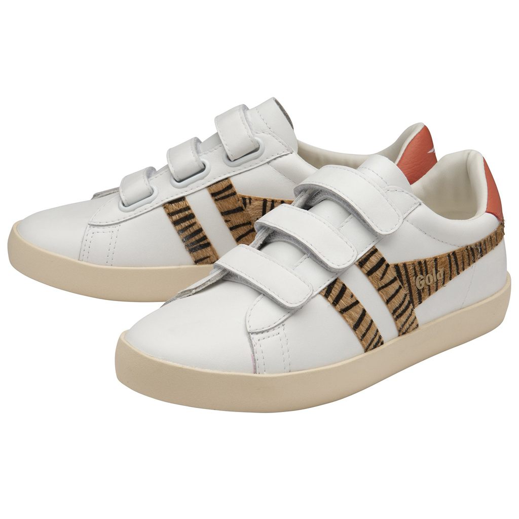 Gola Classics Nova Strap Safari Sneakers Wit Koraal Nederland | 362-TLWFEX