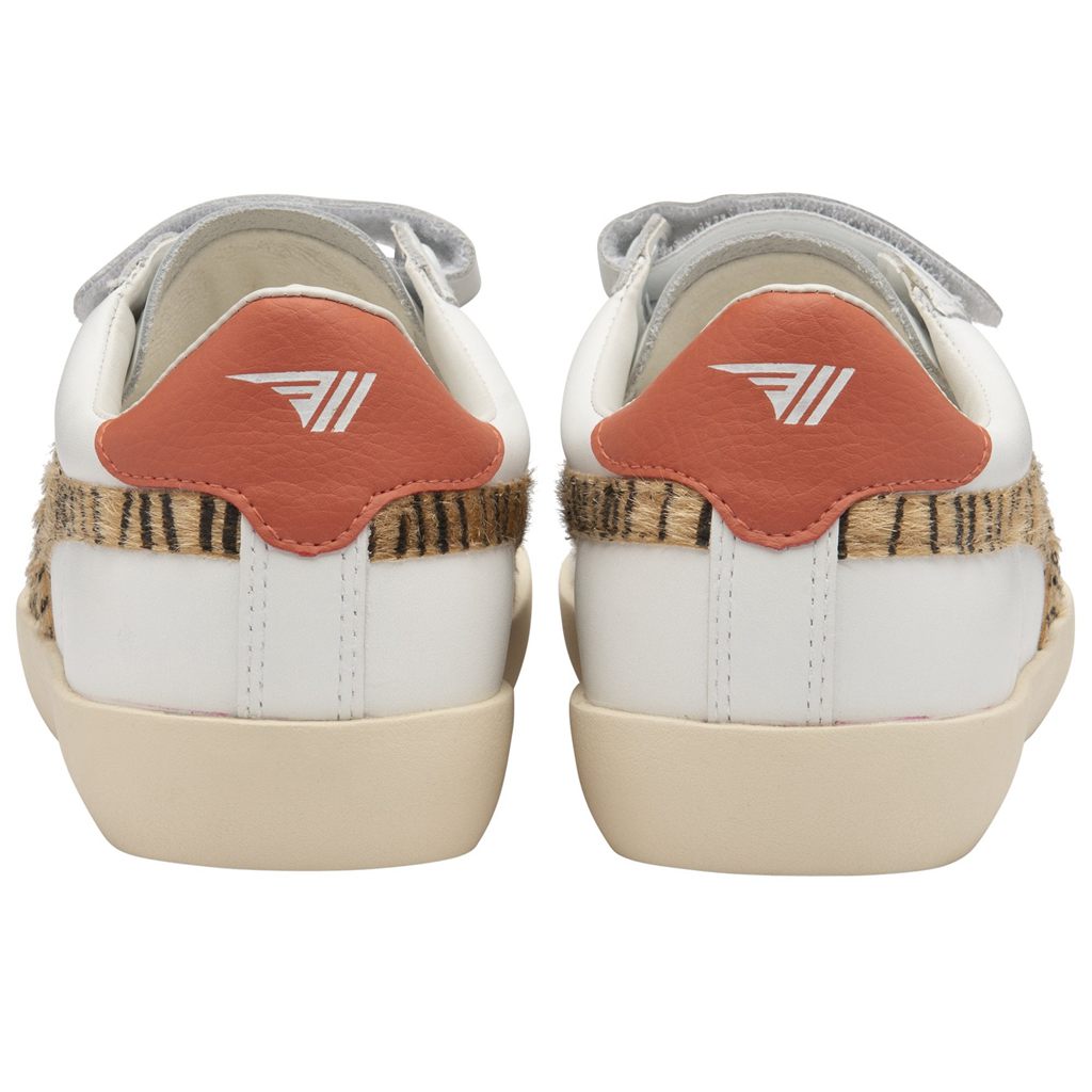 Gola Classics Nova Strap Safari Sneakers Wit Koraal Nederland | 362-TLWFEX