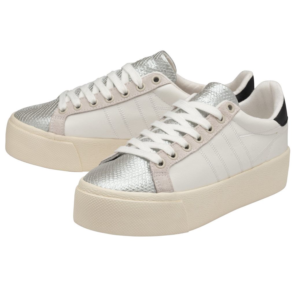 Gola Classics Orchid Platform Viper Sneakers Wit Zilver Nederland | 619-BSGDTR