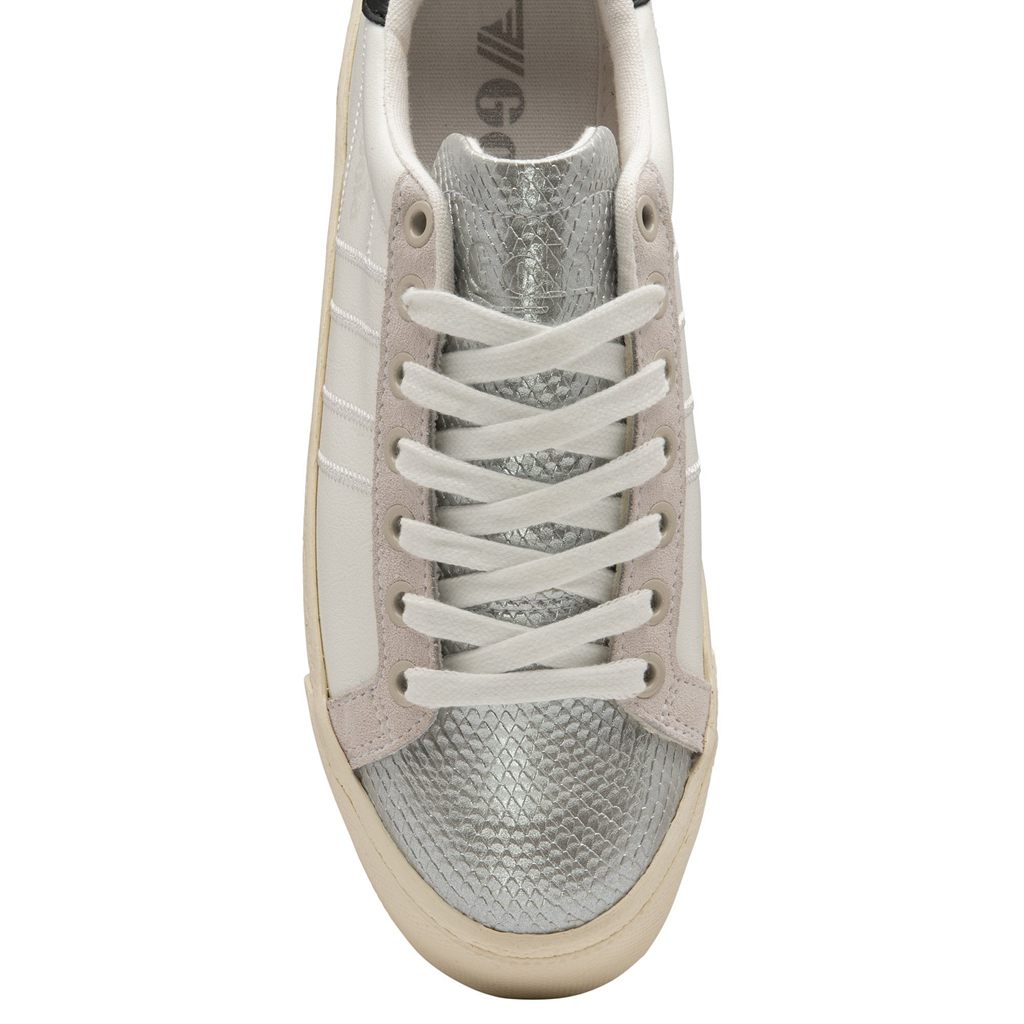 Gola Classics Orchid Platform Viper Sneakers Wit Zilver Nederland | 619-BSGDTR