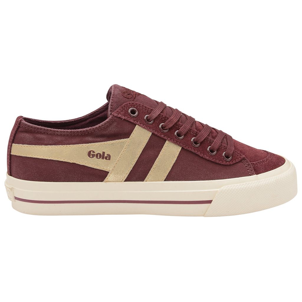 Gola Classics Quota II Mirror Plimsoll Sneakers Goud Nederland | 487-FKTJLP
