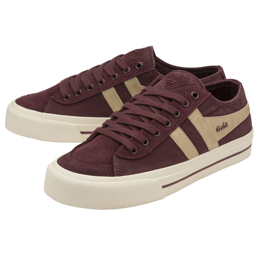 Gola Classics Quota II Mirror Plimsoll Sneakers Goud Nederland | 487-FKTJLP