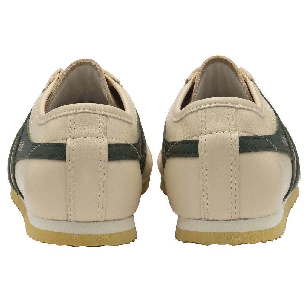 Gola Classics Race Leather Sneakers Donkerkhaki Nederland | 183-BKDGMU