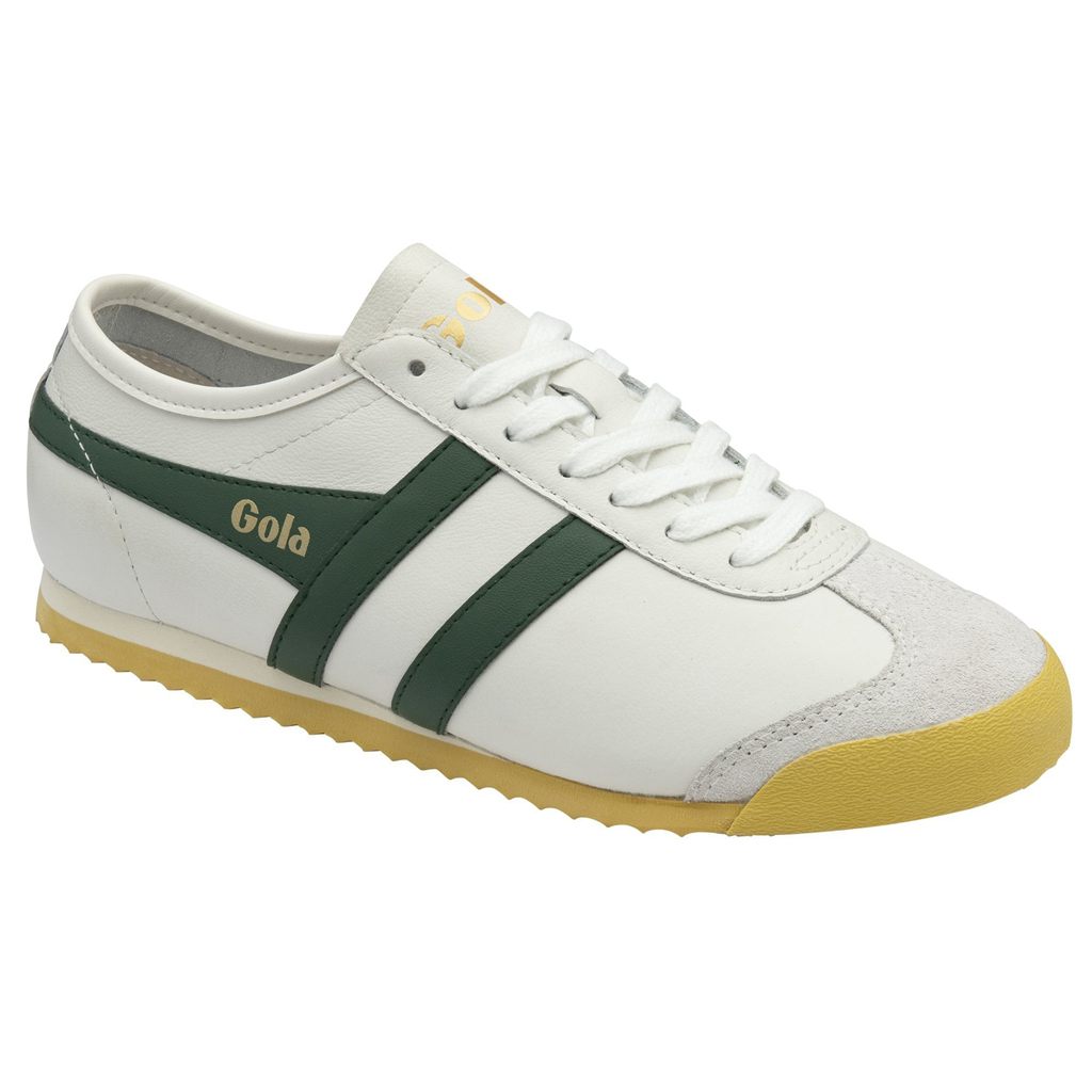 Gola Classics Race Leather Sneakers Wit Nederland | 491-KBLUVT