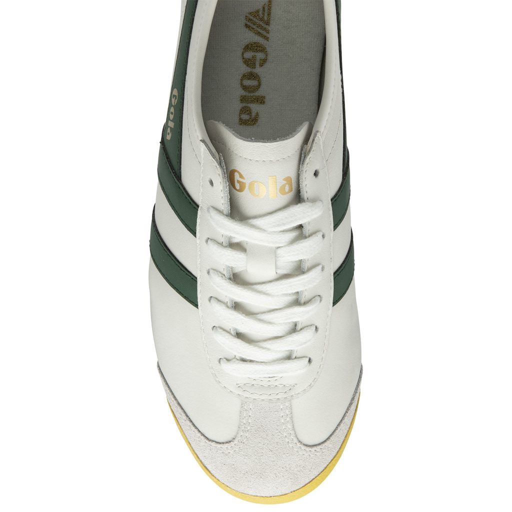 Gola Classics Race Leather Sneakers Wit Nederland | 491-KBLUVT