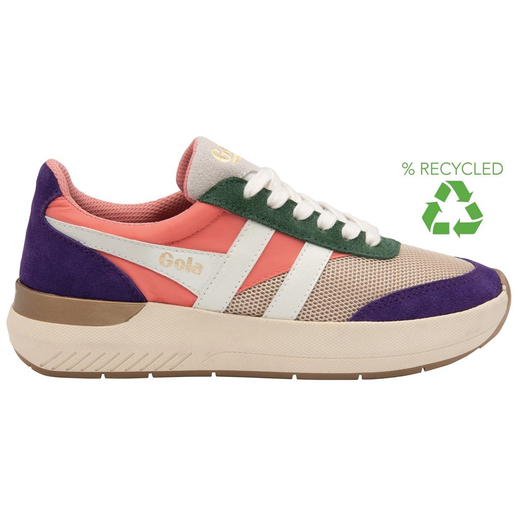 Gola Classics Raven Sneakers Koraal Roze Koningsblauw Paars Nederland | 107-MGKUDY