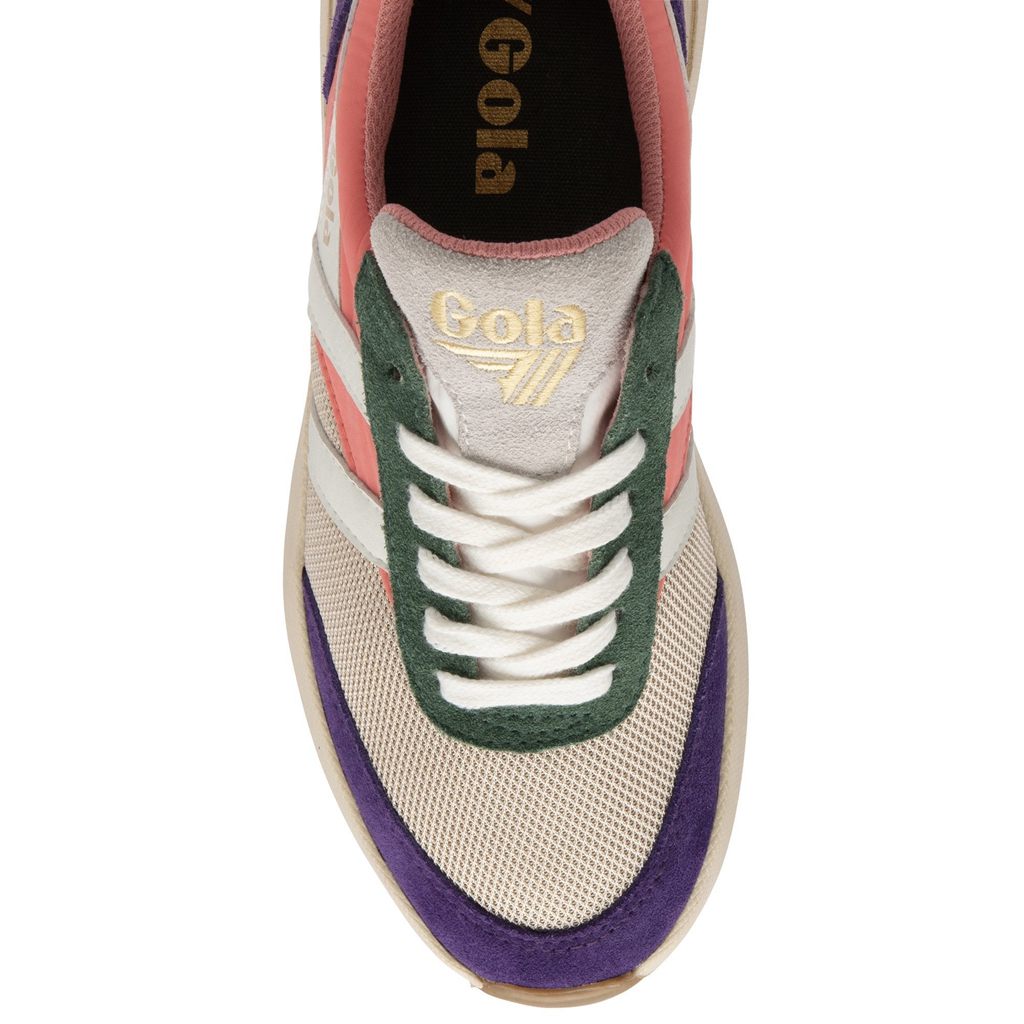 Gola Classics Raven Sneakers Koraal Roze Koningsblauw Paars Nederland | 107-MGKUDY