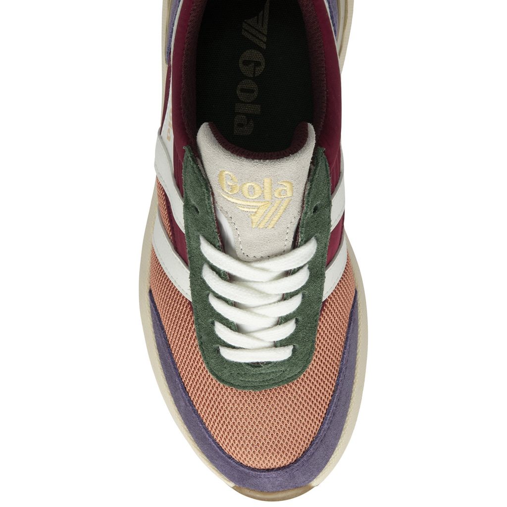 Gola Classics Raven Sneakers Terracotta Cerise Plum Nederland | 132-XYBFGC