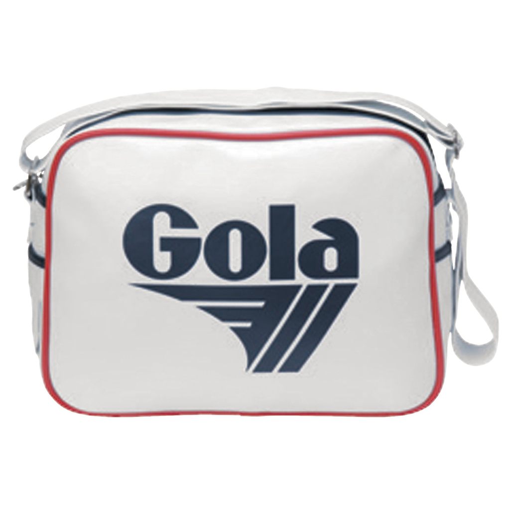 Gola Classics Redford Messenger Bag Wit Donkerblauw Rood Nederland | 452-XEJRZK