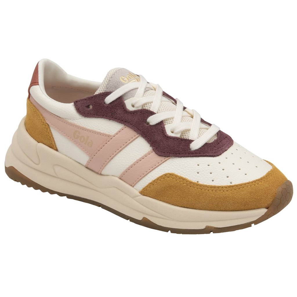Gola Classics Saturn Quadrant Sneakers Wit Roze Oranje Nederland | 063-QRLGBO
