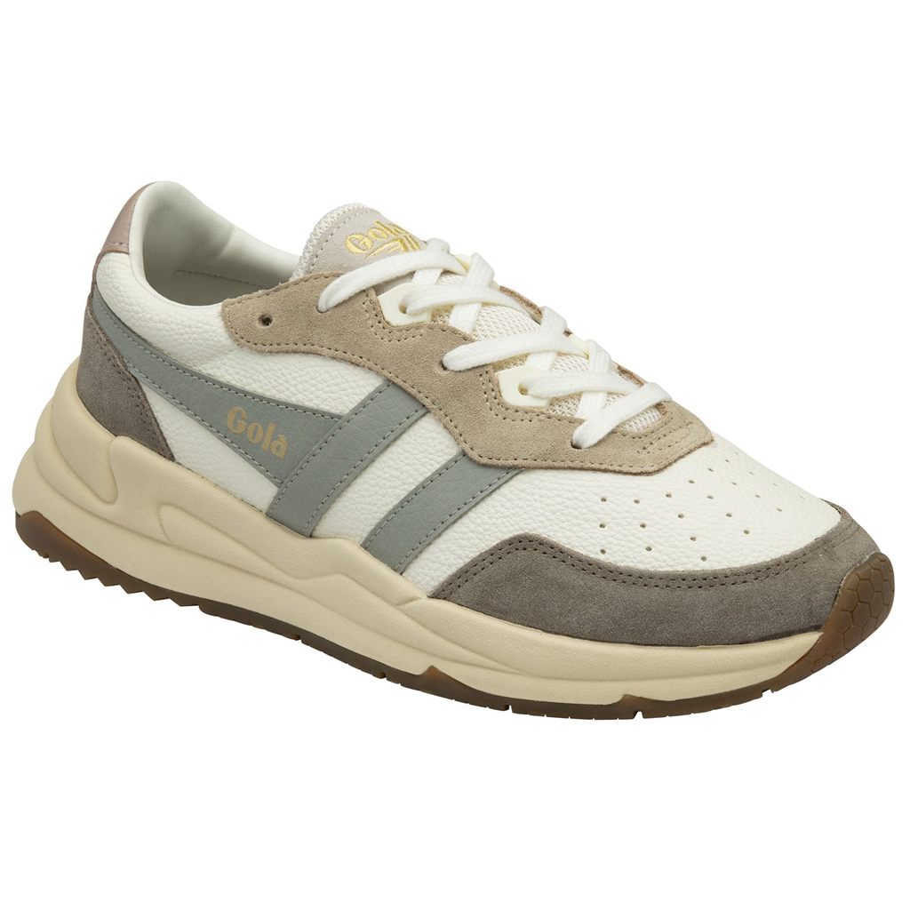 Gola Classics Saturn Quadrant Sneakers Wit Lichtgrijs Nederland | 931-WHYULQ