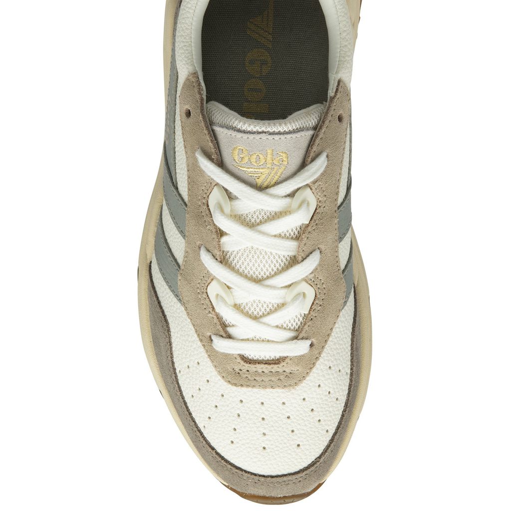 Gola Classics Saturn Quadrant Sneakers Wit Lichtgrijs Nederland | 931-WHYULQ