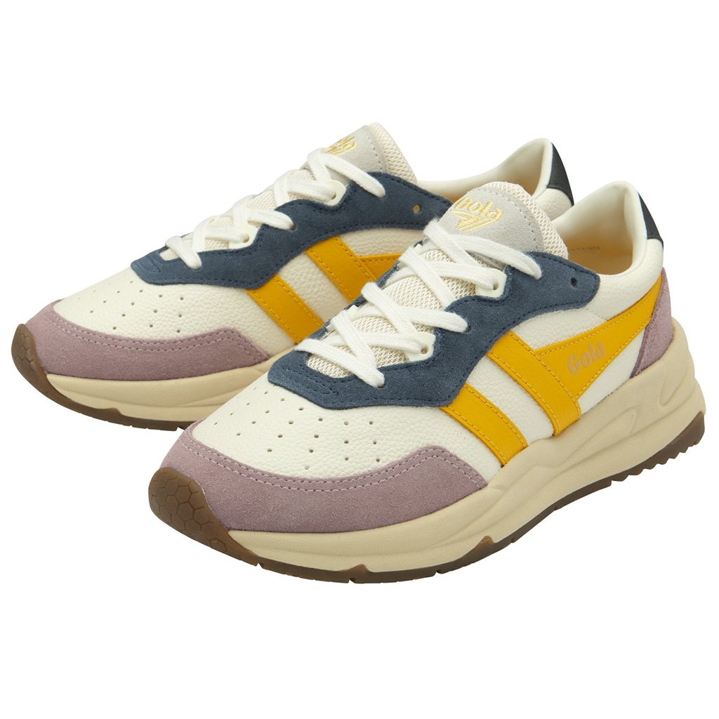 Gola Classics Saturn Quadrant Sneakers Wit Roze Nederland | 298-SBLXND