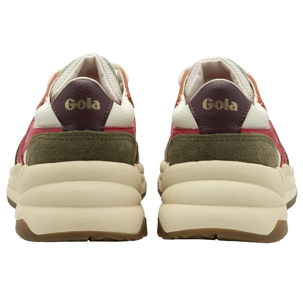 Gola Classics Saturn Quadrant Sneakers Wit Khaki Nederland | 509-FZRLDN
