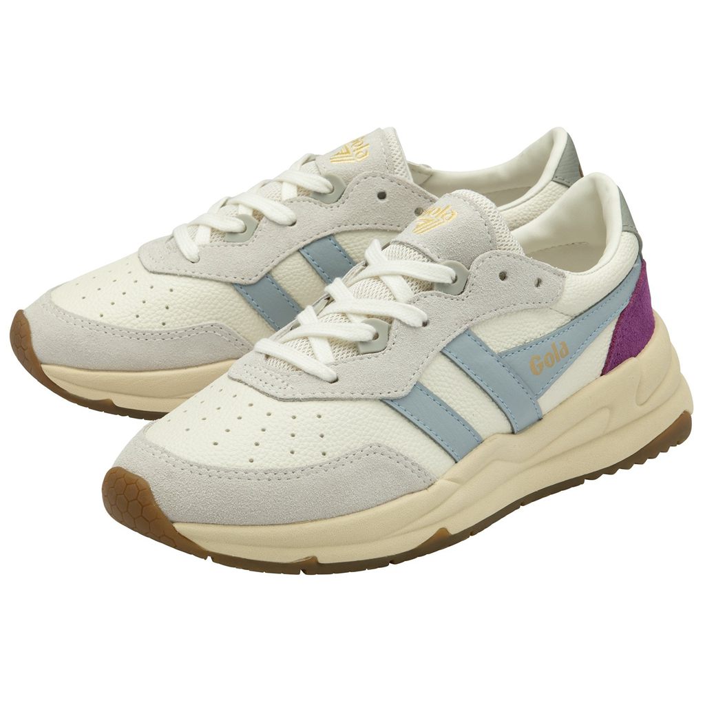Gola Classics Saturn Sneakers Wit Blauw Nederland | 793-RCTBMV