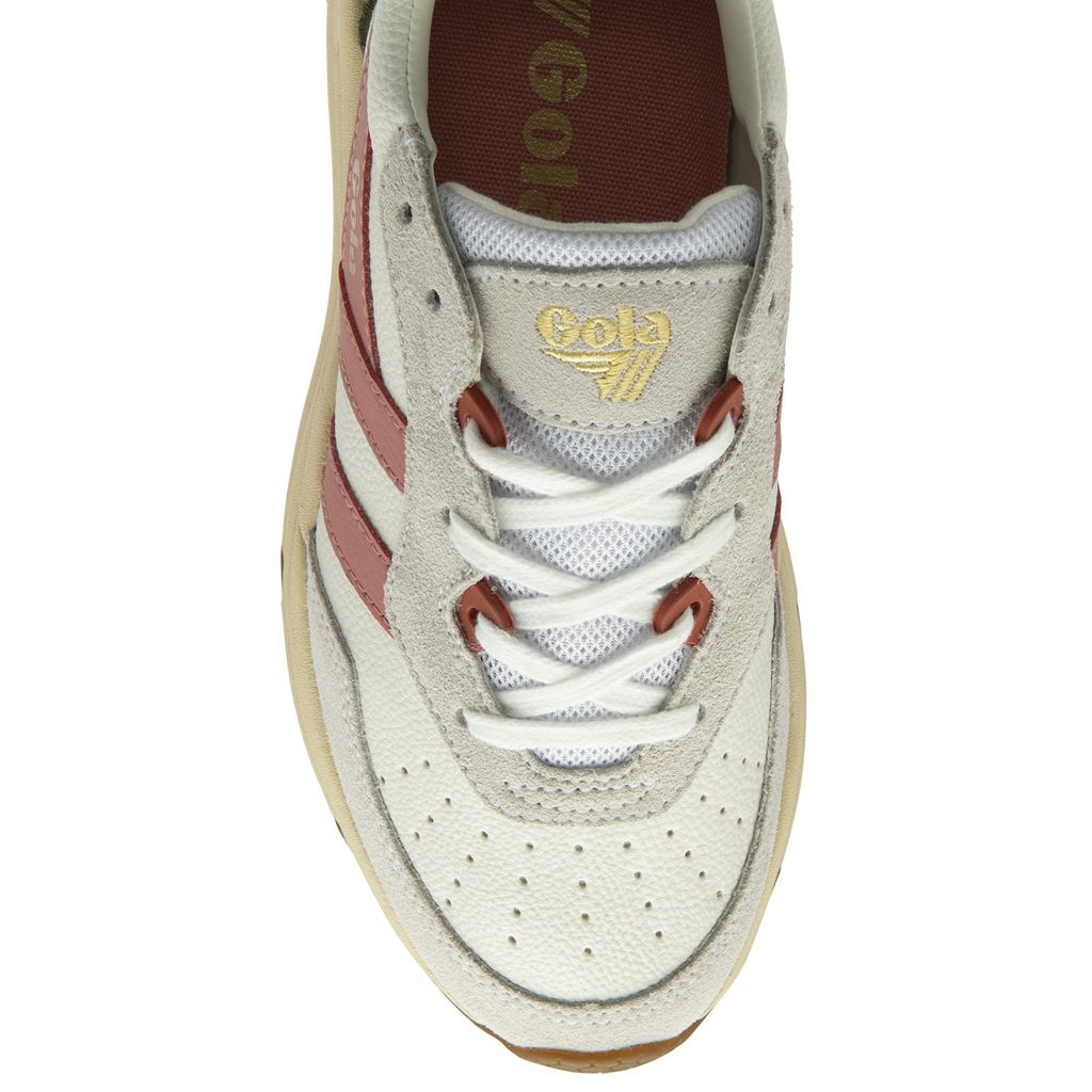 Gola Classics Saturn Sneakers Wit Koraal Roze Khaki Nederland | 145-JTIFKO
