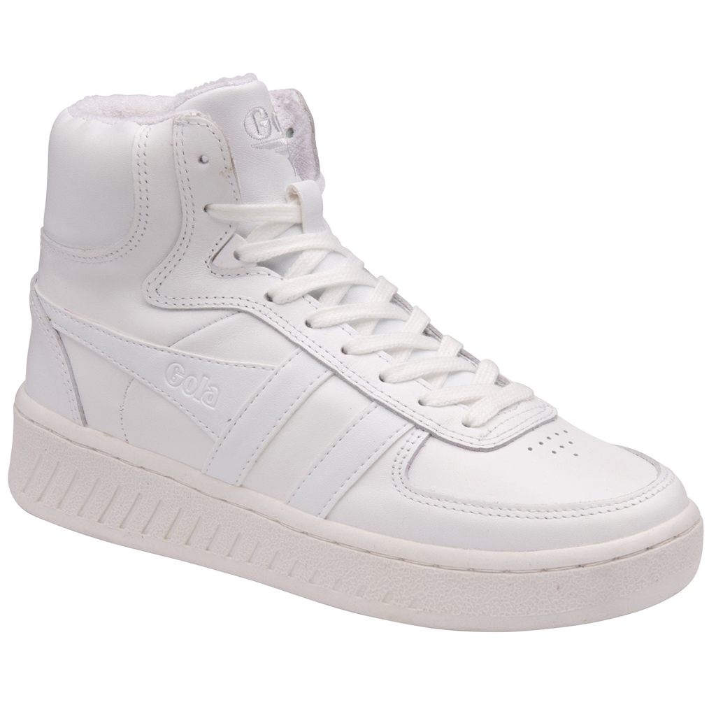 Gola Classics Slam High Sneakers Wit Wit Nederland | 527-SQTEOZ