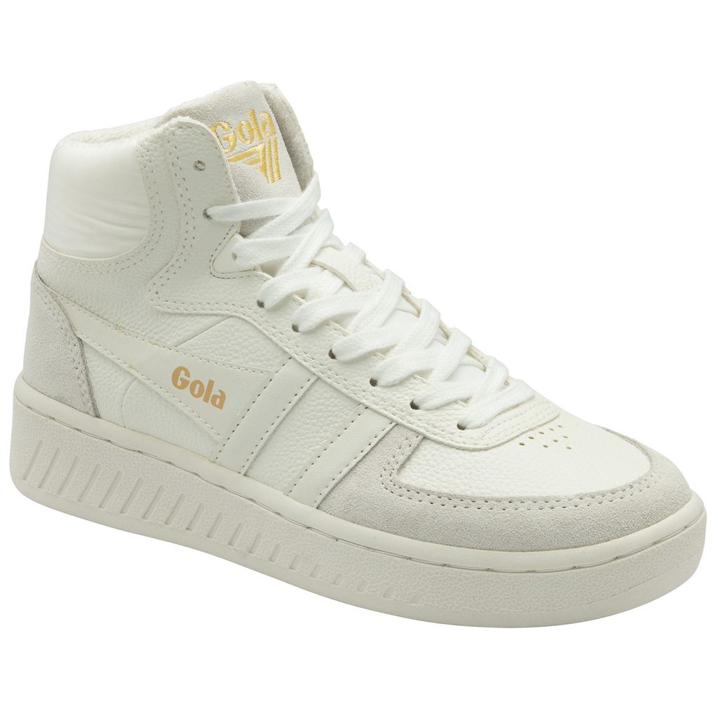 Gola Classics Slam Trident Sneakers Wit Wit Nederland | 813-TVLMSC