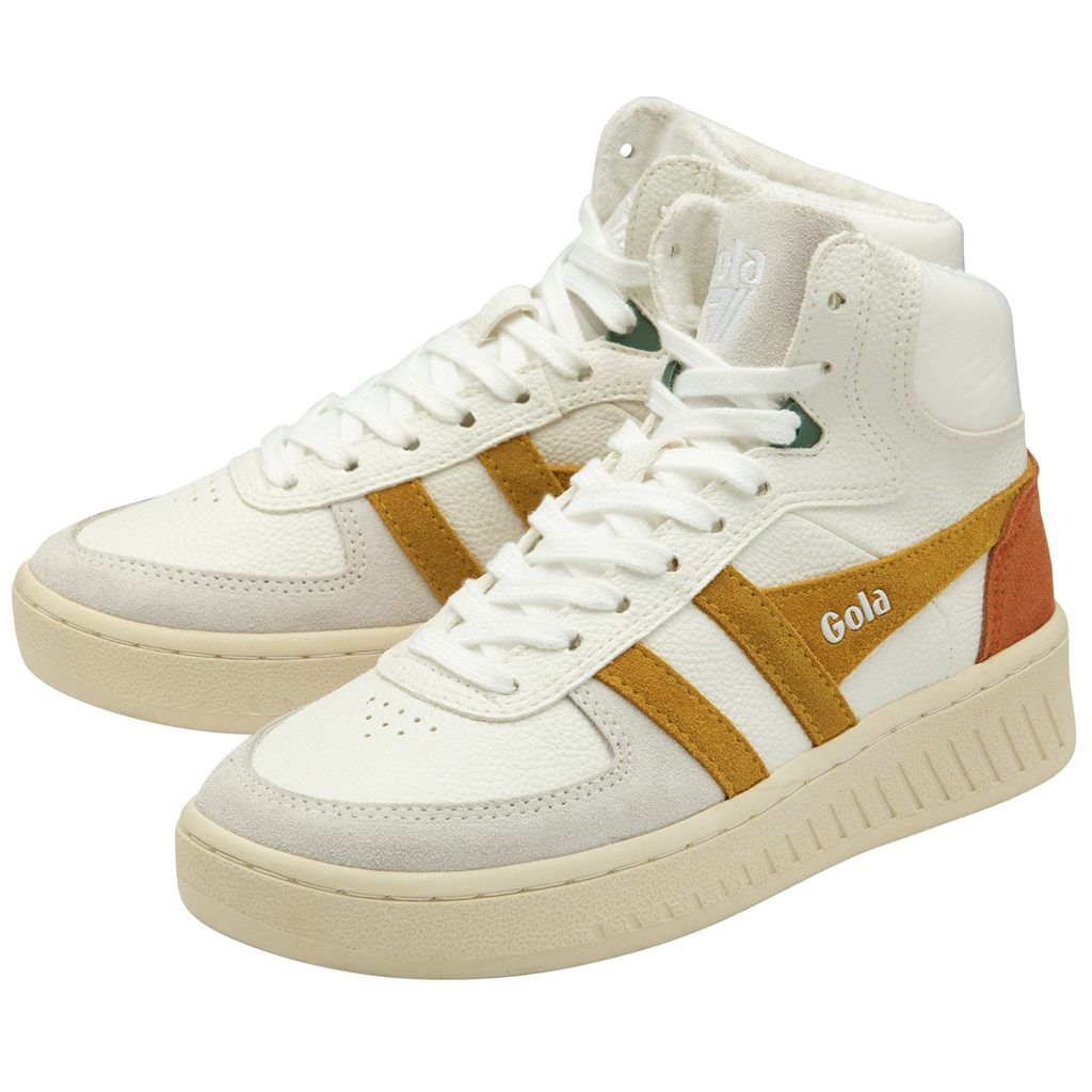 Gola Classics Slam Trident Sneakers Wit Oranje Nederland | 172-UOQSRI