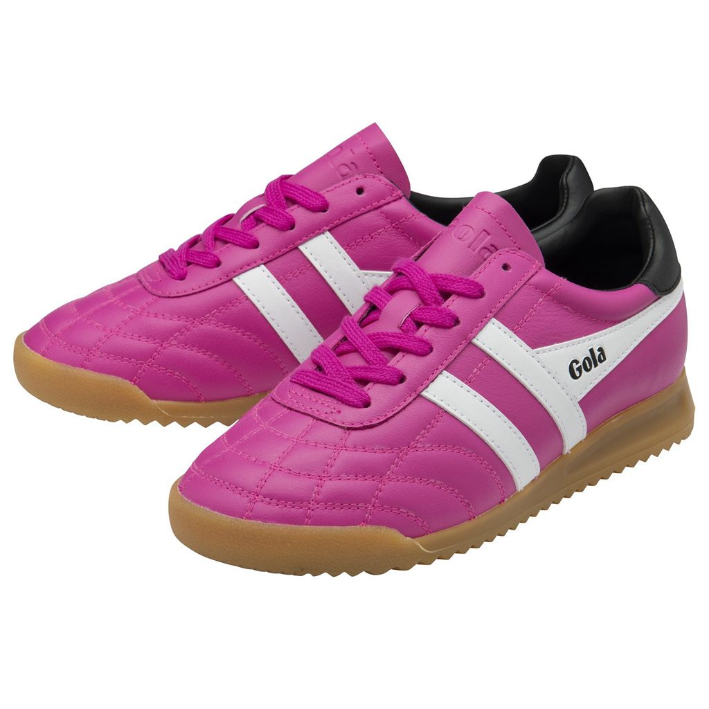 Gola Classics Stadium Sneakers Roze Wit Zwart Nederland | 583-ZPBDCU