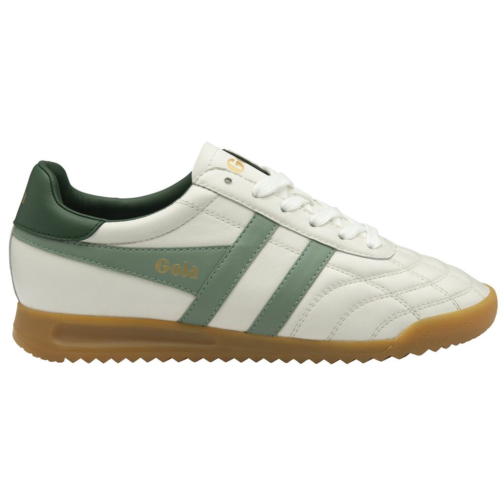 Gola Classics Stadium Sneakers Wit Groen Nederland | 240-ZDARIH