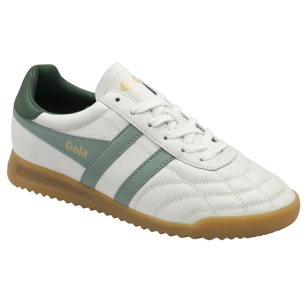 Gola Classics Stadium Sneakers Wit Groen Nederland | 240-ZDARIH