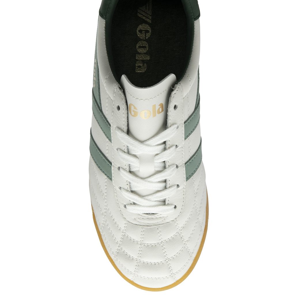 Gola Classics Stadium Sneakers Wit Groen Nederland | 240-ZDARIH