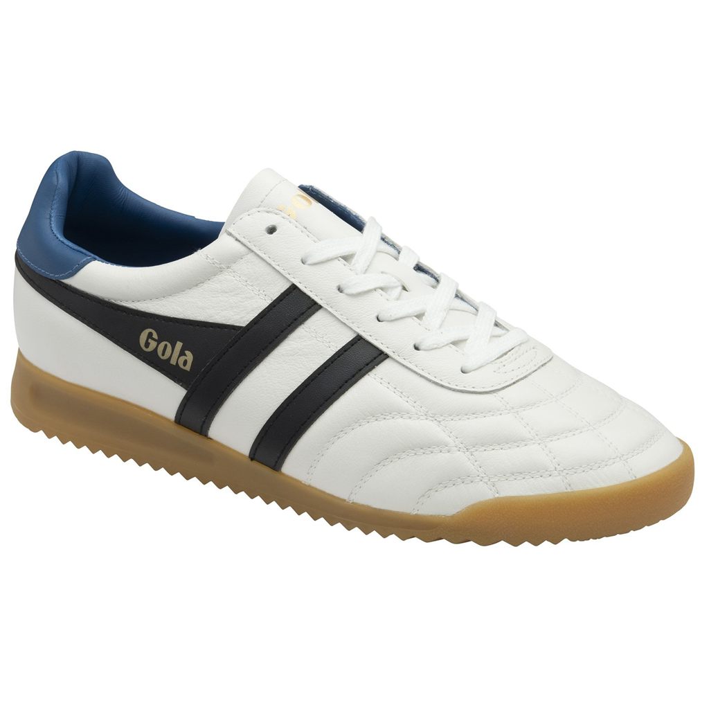 Gola Classics Stadium Sneakers Wit Zwart Blauw Nederland | 106-JMKRPT