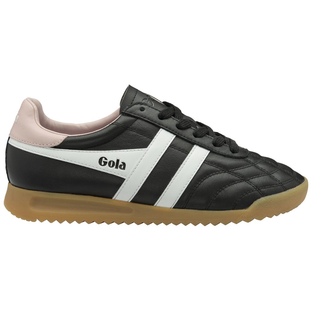 Gola Classics Stadium Sneakers Zwart Wit Roze Nederland | 162-MSJECW