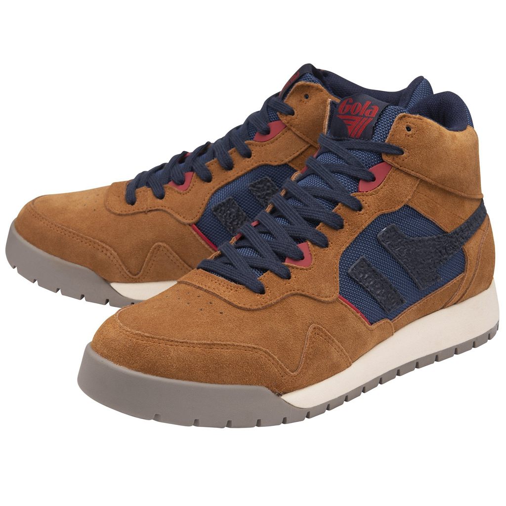 Gola Classics Summit High Sneakers Donkerblauw Nederland | 236-ZREKTY