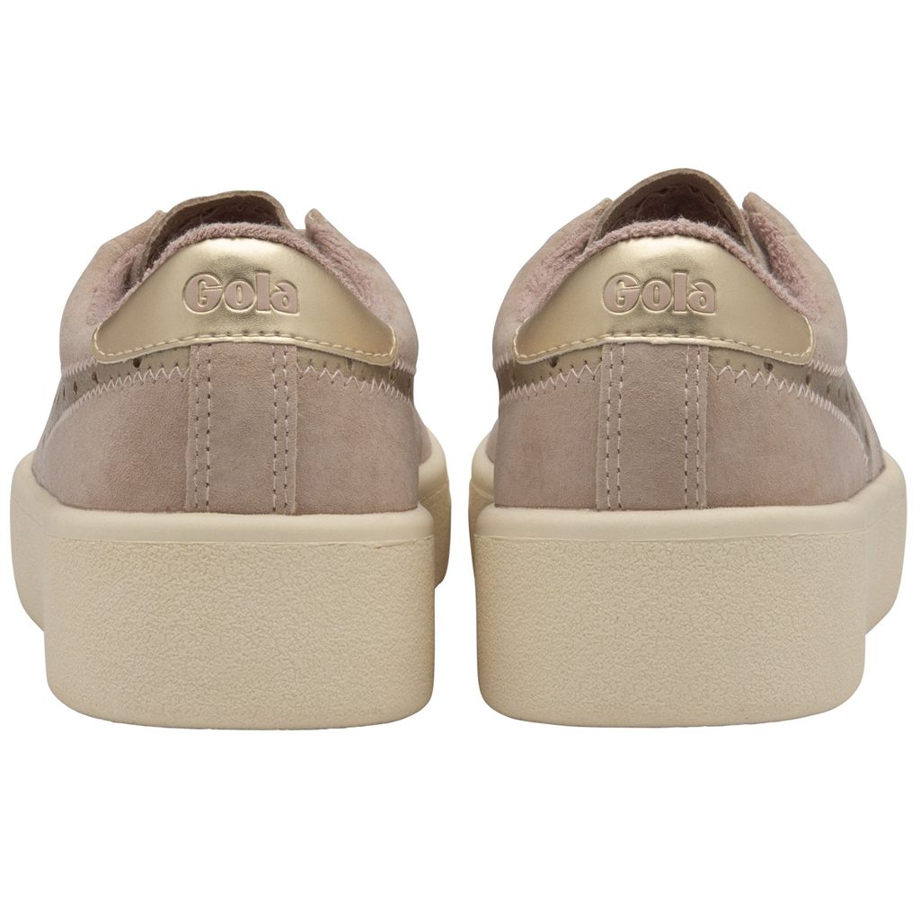 Gola Classics Super Court Metallic Sneakers Goud Nederland | 879-CFMHAK