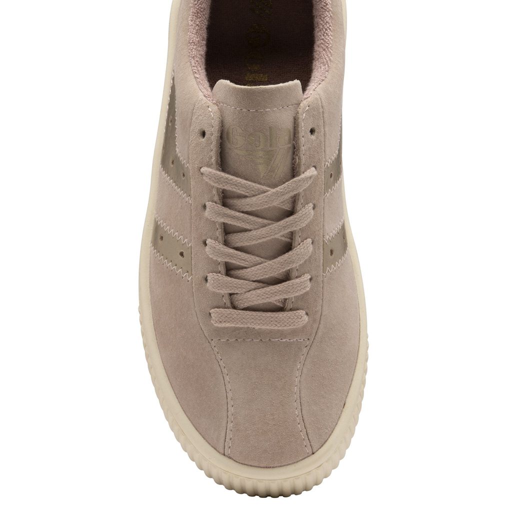 Gola Classics Super Court Metallic Sneakers Goud Nederland | 879-CFMHAK