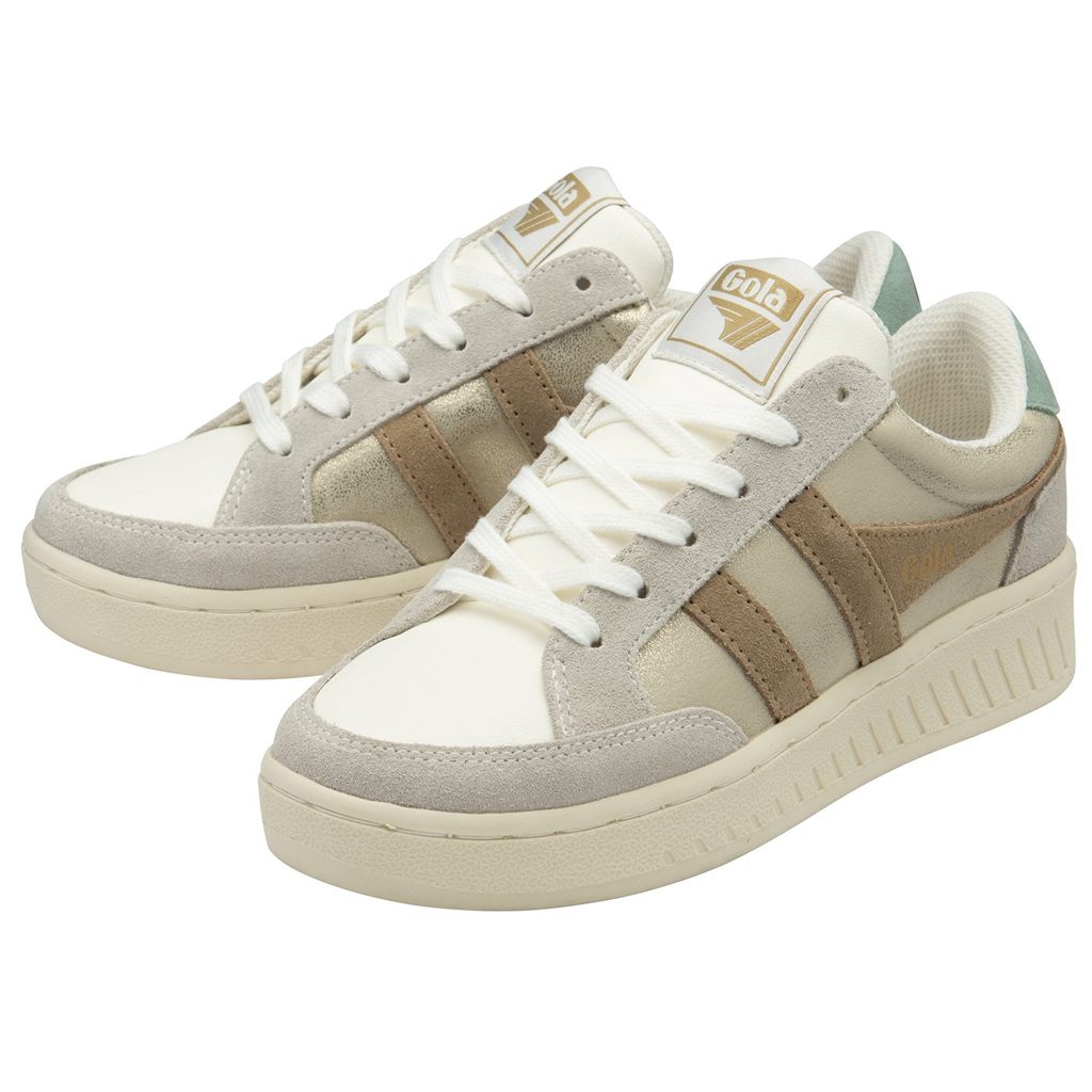 Gola Classics Superslam Blaze Sneakers Goud Lichtgroen Nederland | 619-GWZUSB