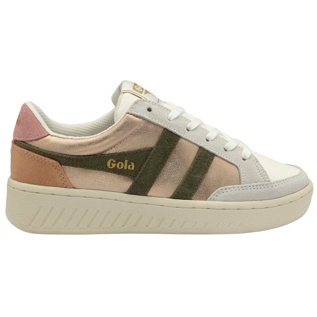 Gola Classics Superslam Blaze Sneakers Roze Goud Khaki Koraal Roze Nederland | 218-ZFKPGJ