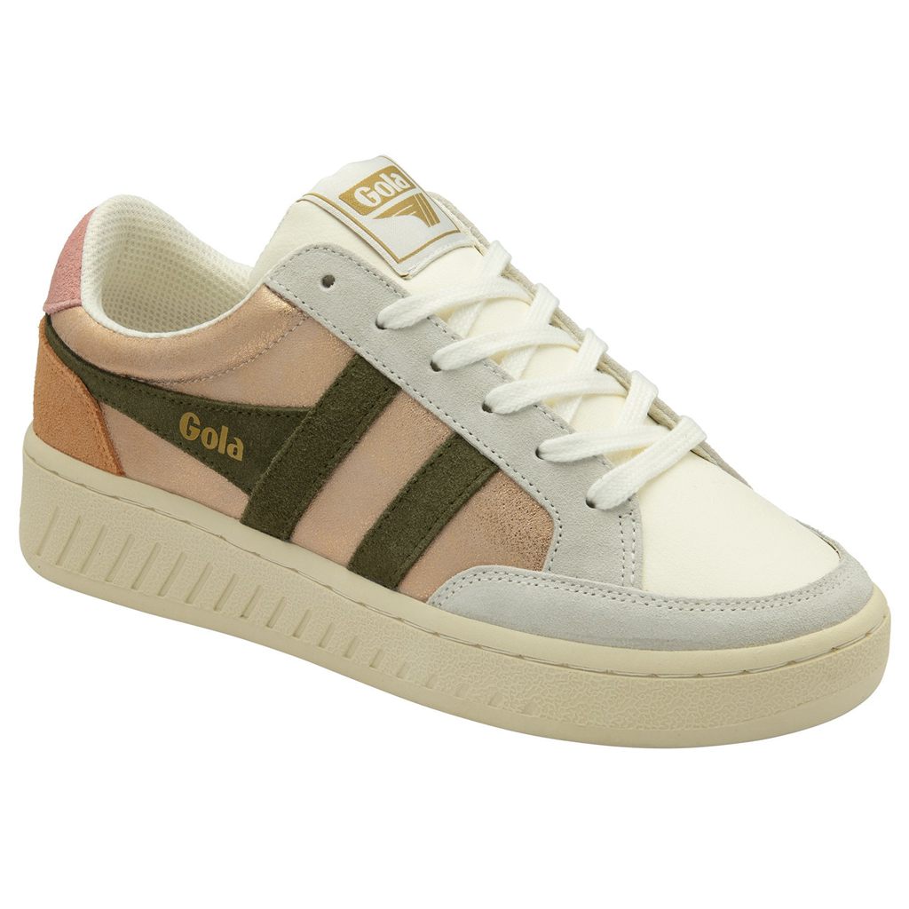 Gola Classics Superslam Blaze Sneakers Roze Goud Khaki Koraal Roze Nederland | 218-ZFKPGJ