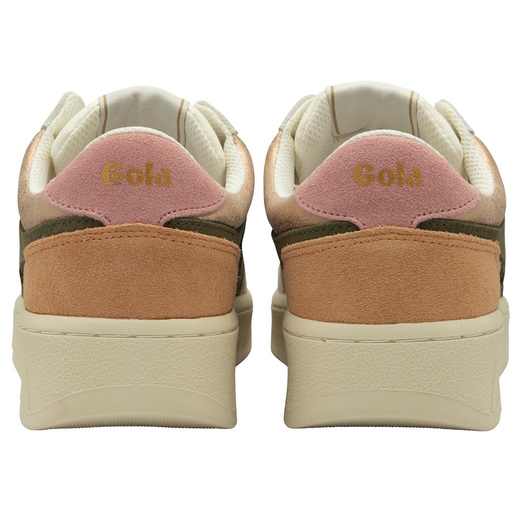 Gola Classics Superslam Blaze Sneakers Roze Goud Khaki Koraal Roze Nederland | 218-ZFKPGJ