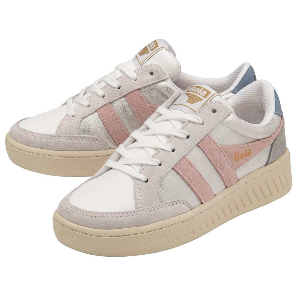 Gola Classics Superslam Blaze Sneakers Wit Roze Nederland | 436-TYISNL