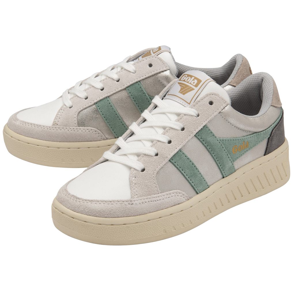 Gola Classics Superslam Blaze Sneakers Zilver Groen Grijs Nederland | 875-KCEZDY