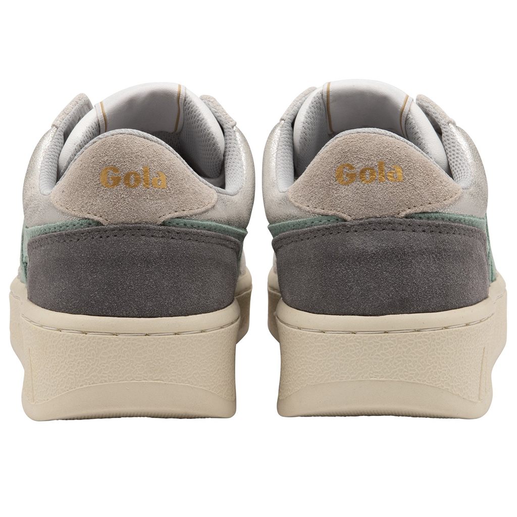 Gola Classics Superslam Blaze Sneakers Zilver Groen Grijs Nederland | 875-KCEZDY