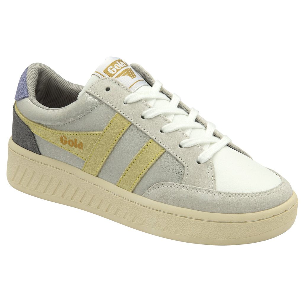 Gola Classics Superslam Blaze Sneakers Zilver Citroen Lavendel Nederland | 806-AXTNRW