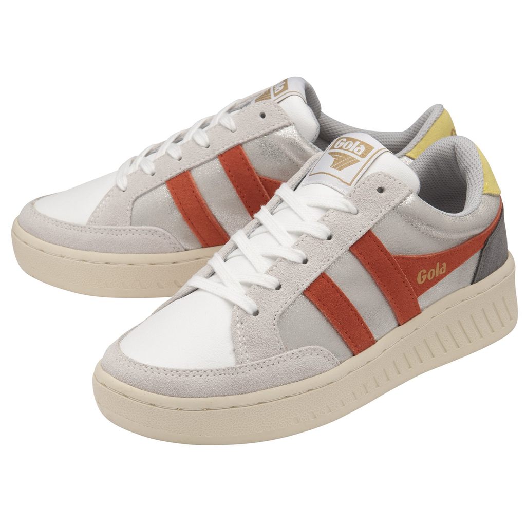 Gola Classics Superslam Blaze Sneakers Zilver Koraal Nederland | 451-DZVWPU