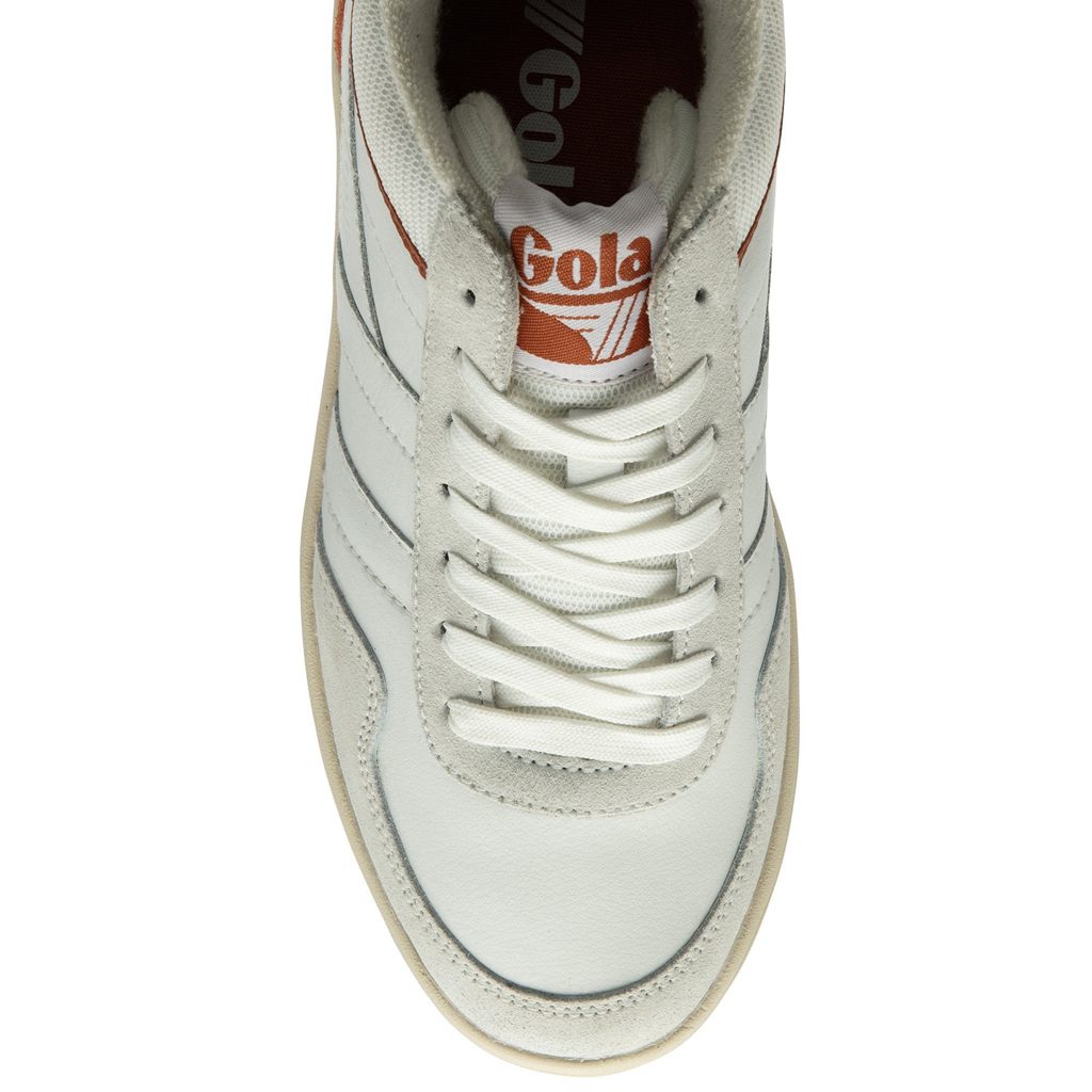Gola Classics Swerve Sneakers Wit Oranje Nederland | 508-OSLEYK