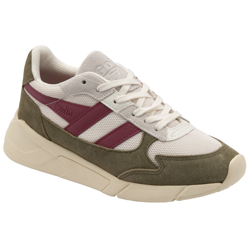 Gola Classics Tempest Sneakers Wit Khaki Nederland | 258-MTIOHW
